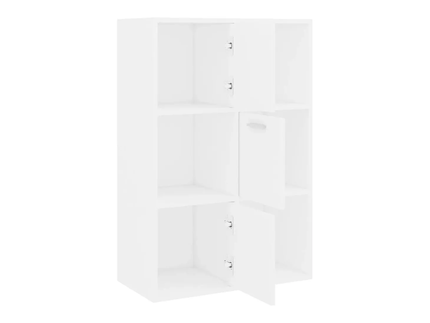 Armario de almacenamiento madera contrachapada 60x29,5x90 cm