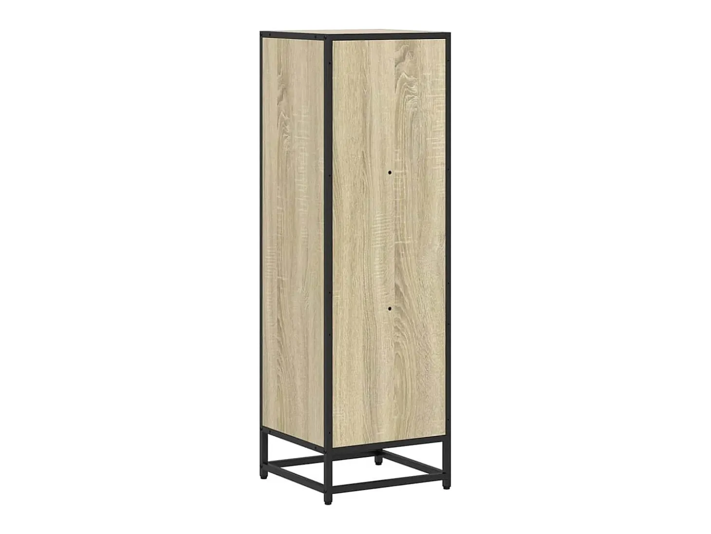 Armario de libros contrachapada color roble 33,5x33x107,5 cm