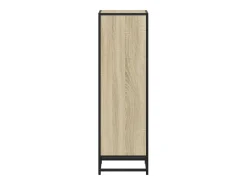 Armario de libros contrachapada color roble 33,5x33x107,5 cm