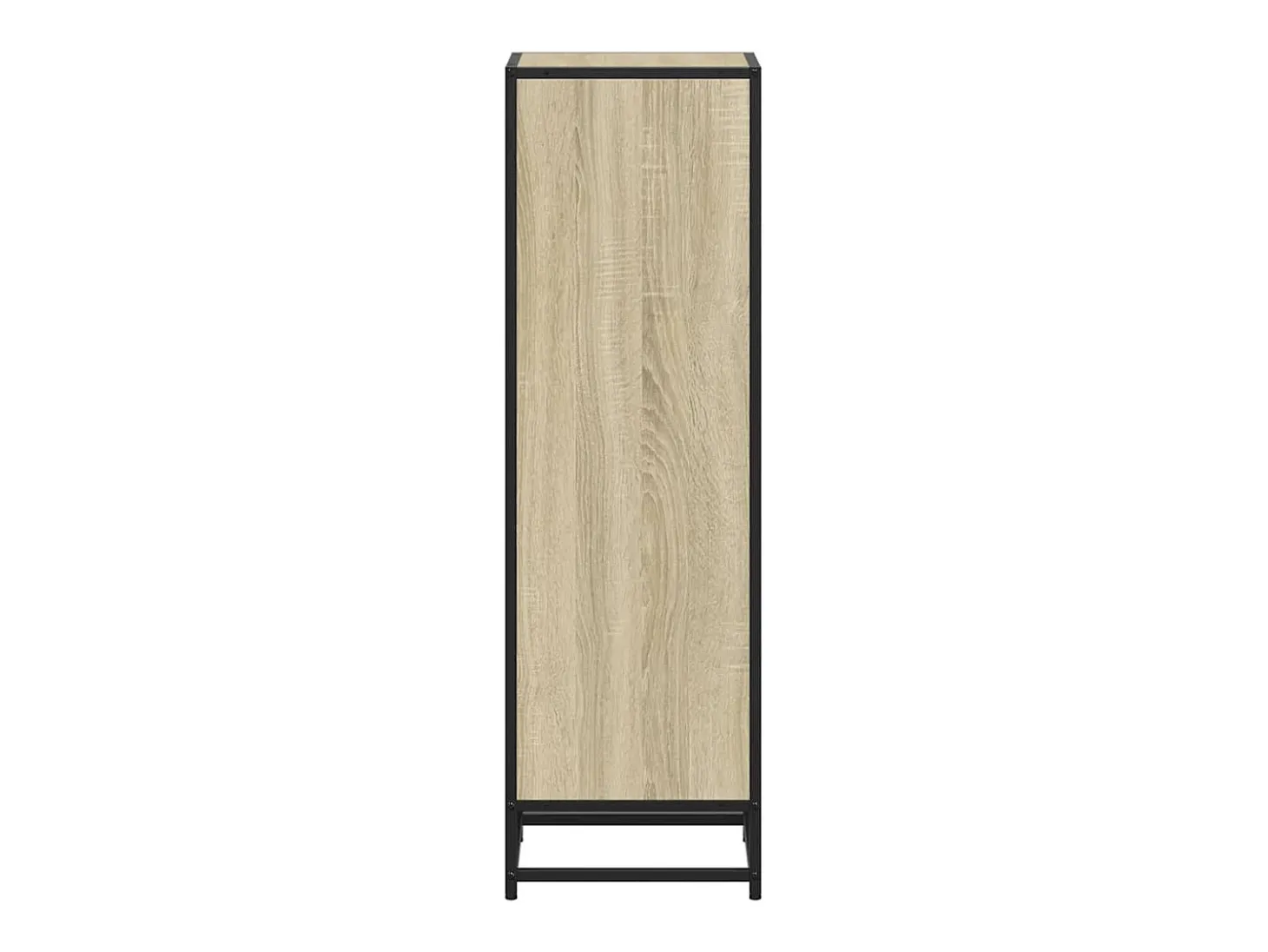 Armario de libros contrachapada color roble 33,5x33x107,5 cm
