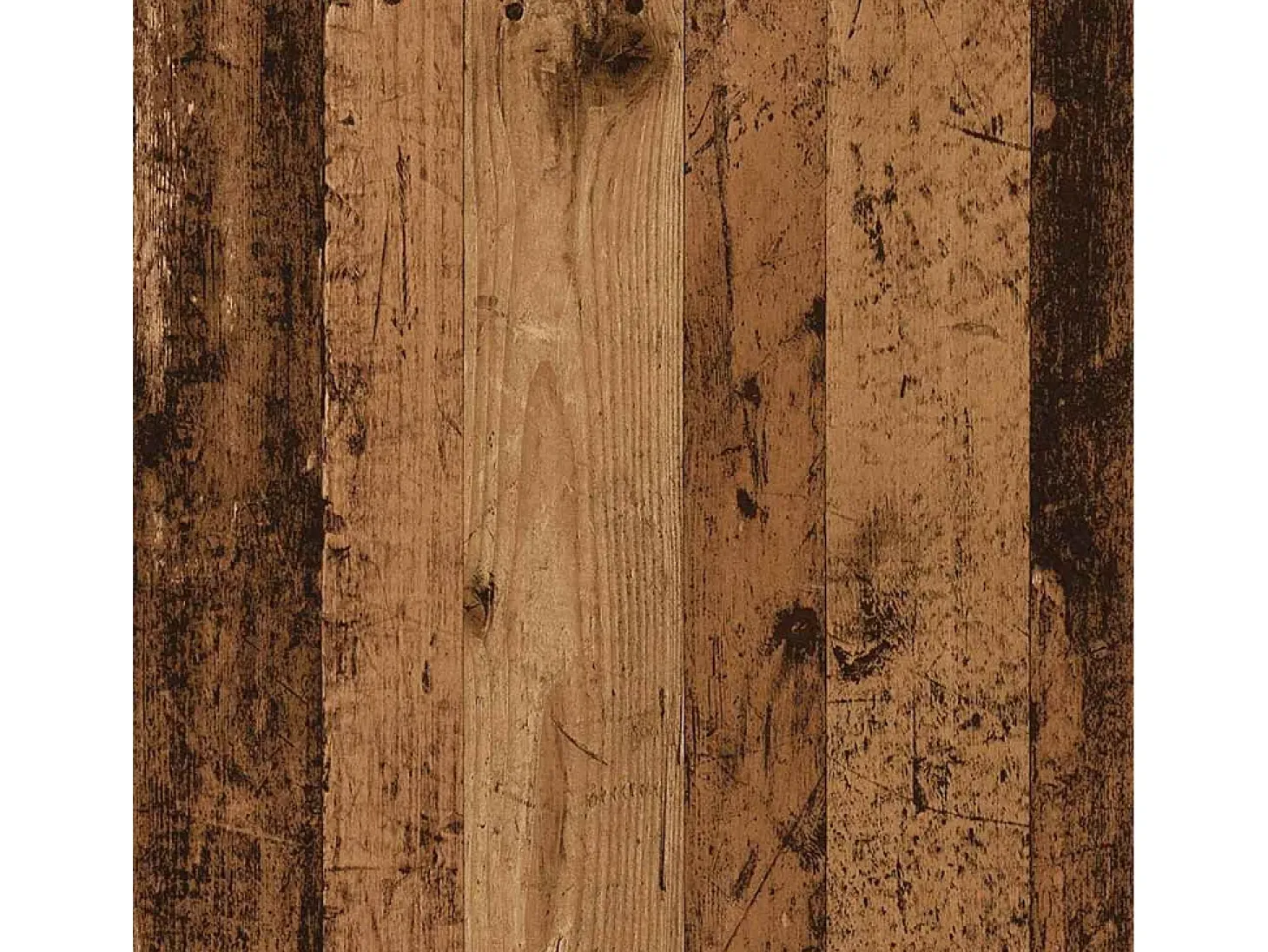 Armario de libros madera contrachapada envejecida 48x25,5x140cm