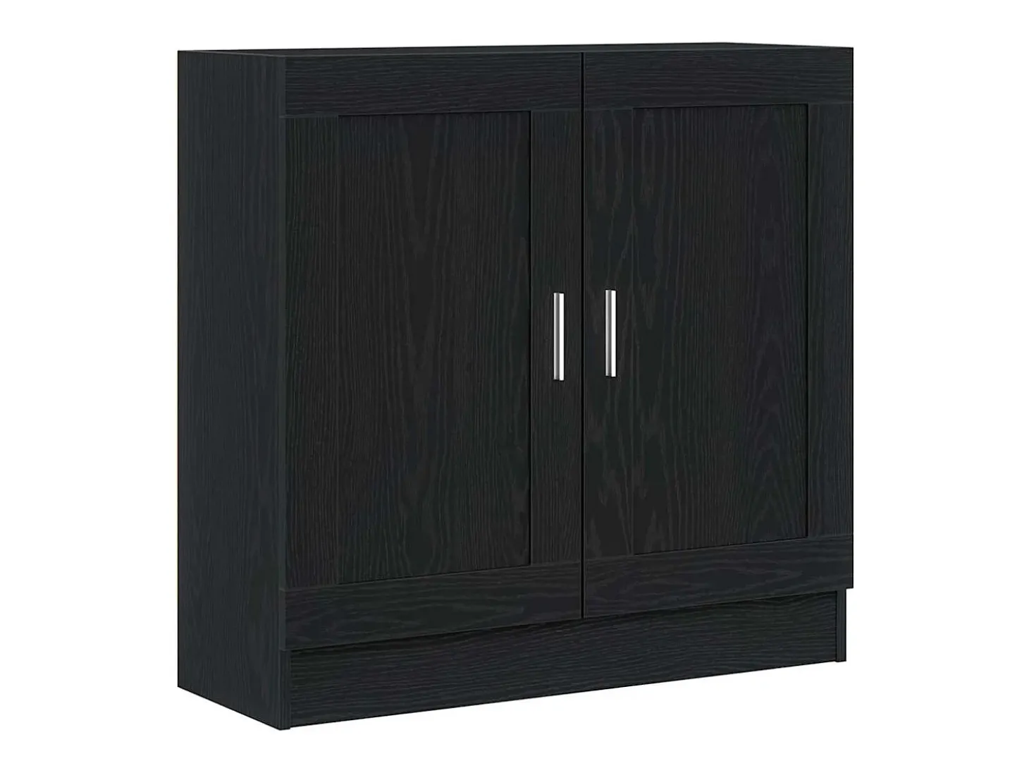 Armario de Libros Roble negro 82.5 x 30.5 x 80 cm