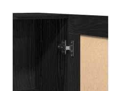 Armario de Libros Roble negro 82.5 x 30.5 x 80 cm