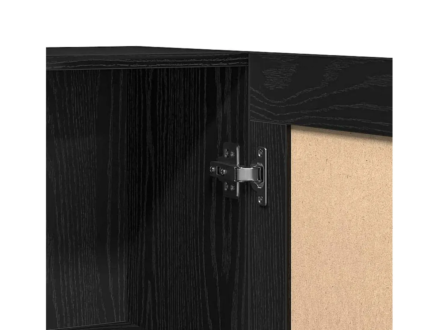 Armario de Libros Roble negro 82.5 x 30.5 x 80 cm
