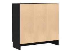 Armario de Libros Roble negro 82.5 x 30.5 x 80 cm