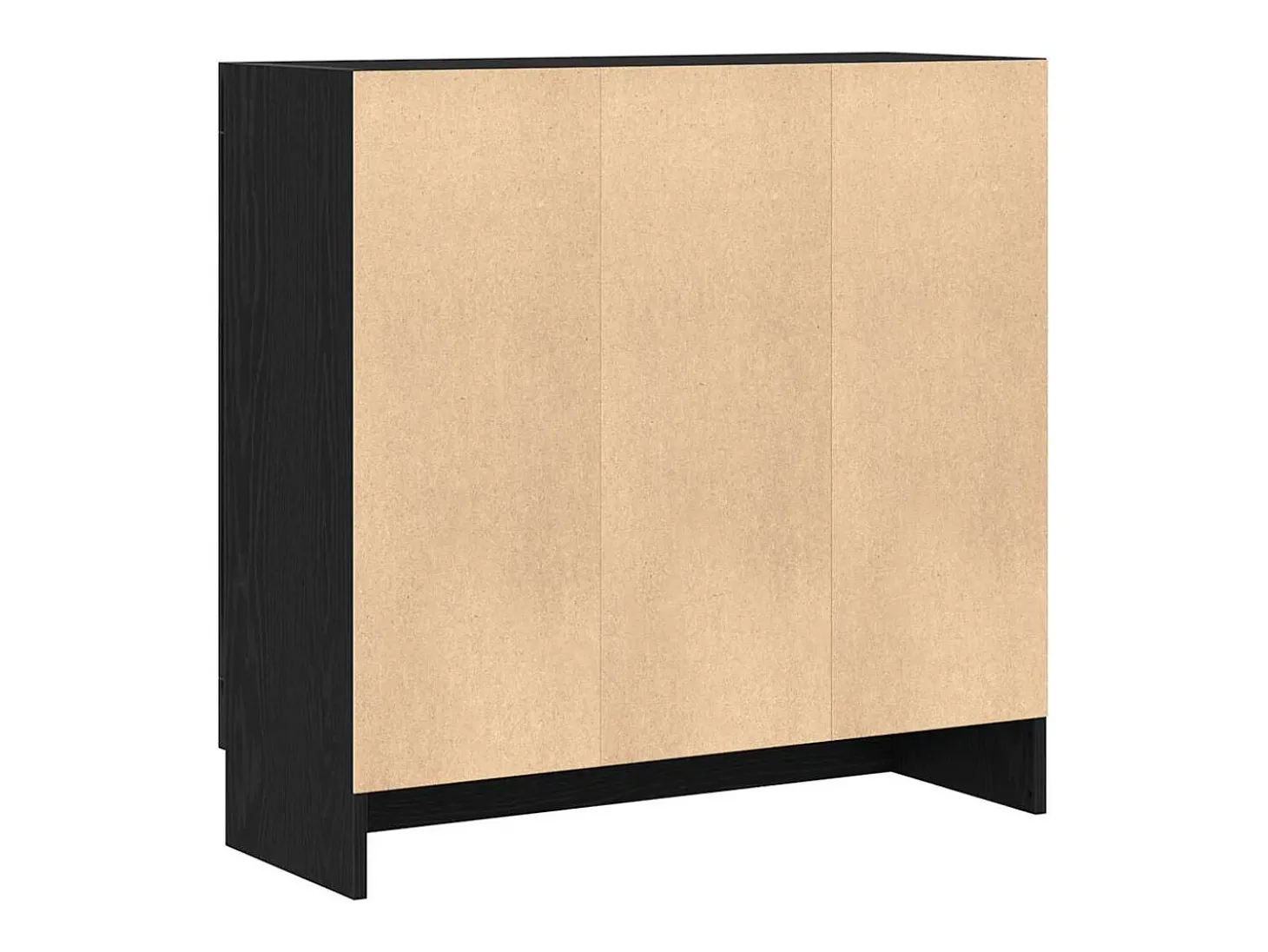 Armario de Libros Roble negro 82.5 x 30.5 x 80 cm