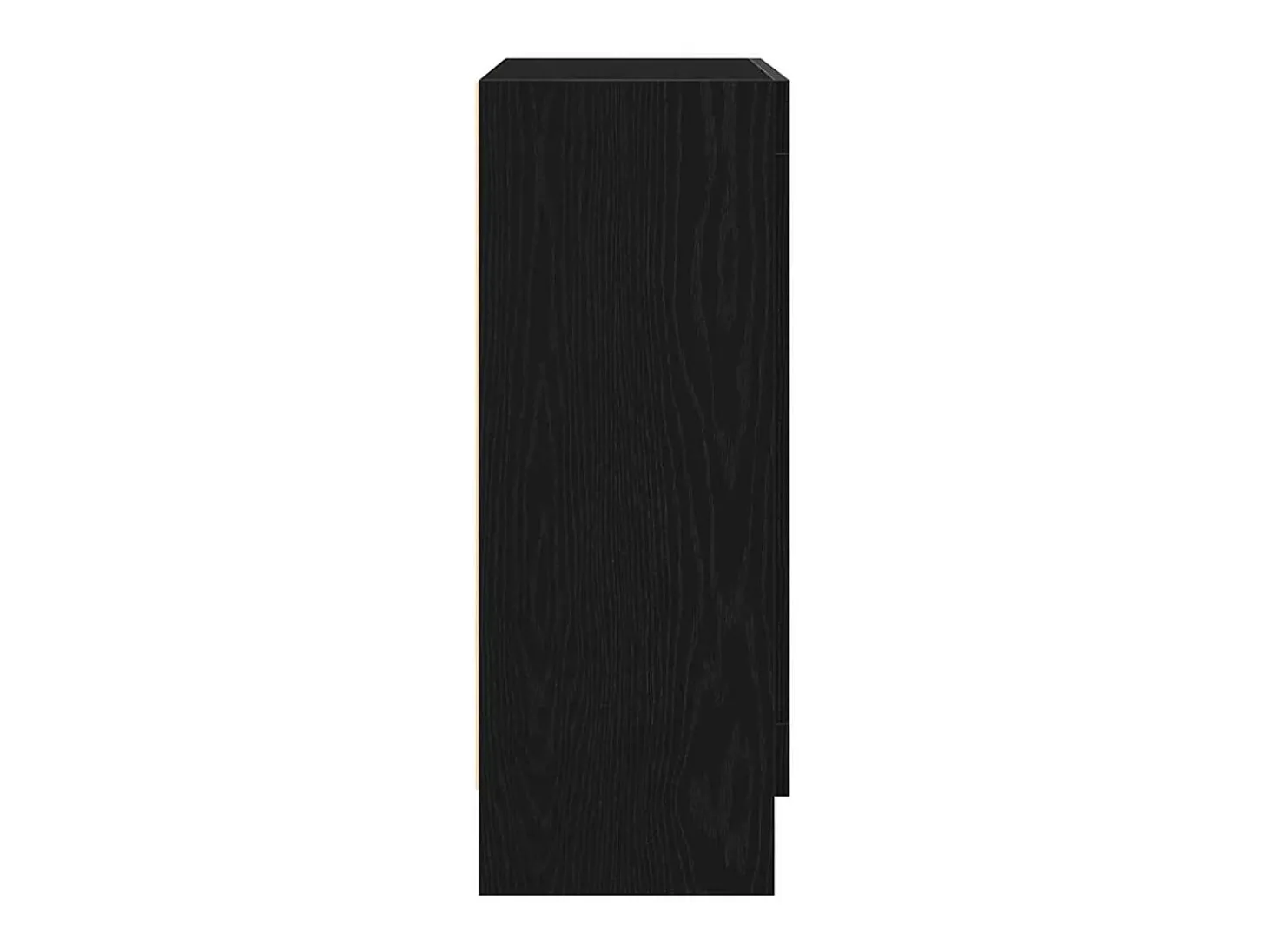 Armario de Libros Roble negro 82.5 x 30.5 x 80 cm