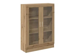 Armario de madera de ingeniería roble artisan 82,5x30,5x115 cm