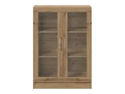 Armario de madera de ingeniería roble artisan 82,5x30,5x115 cm