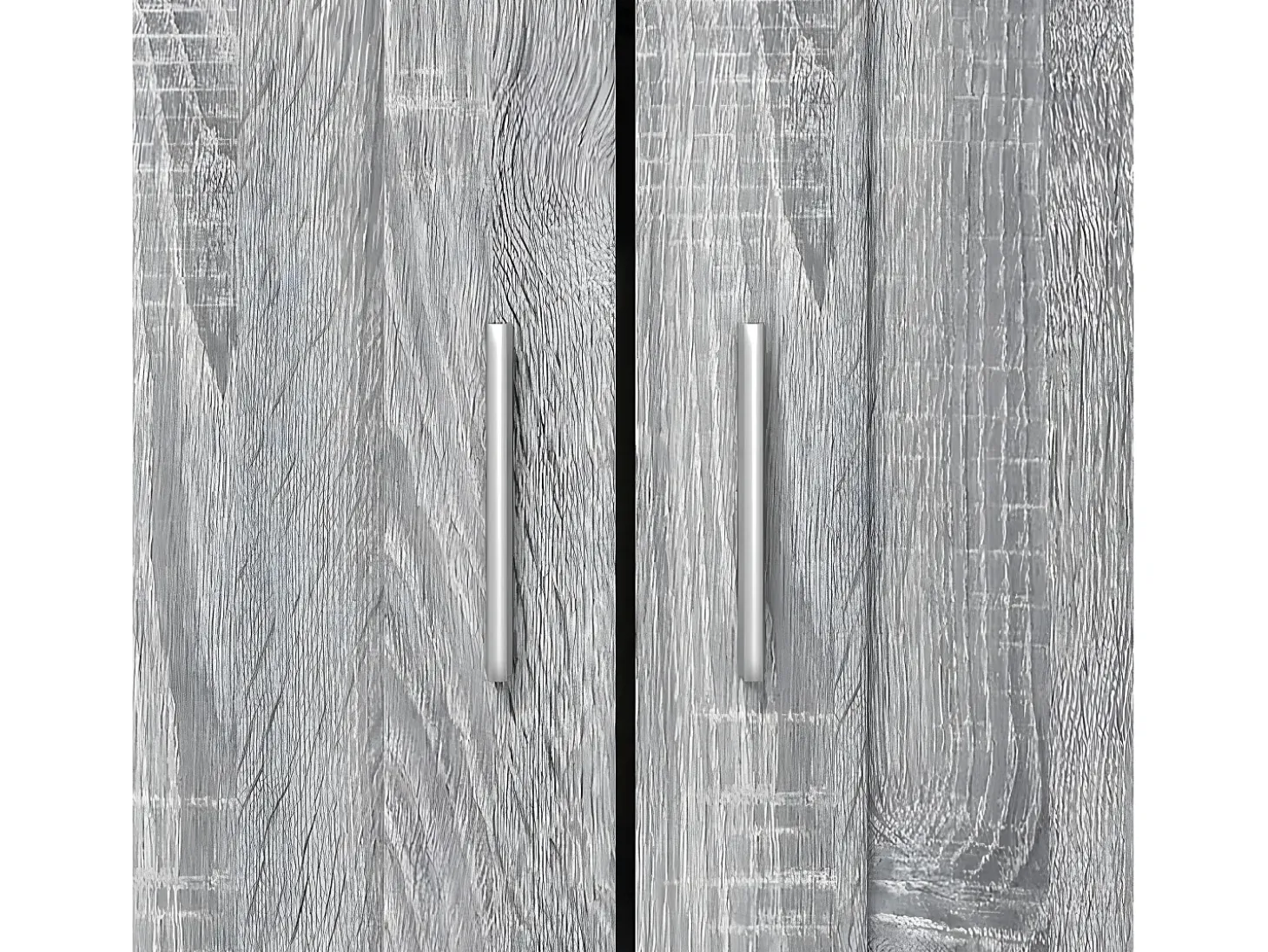 Armario de madera de ingeniería gris sonoma 82,5x30,5x115 cm