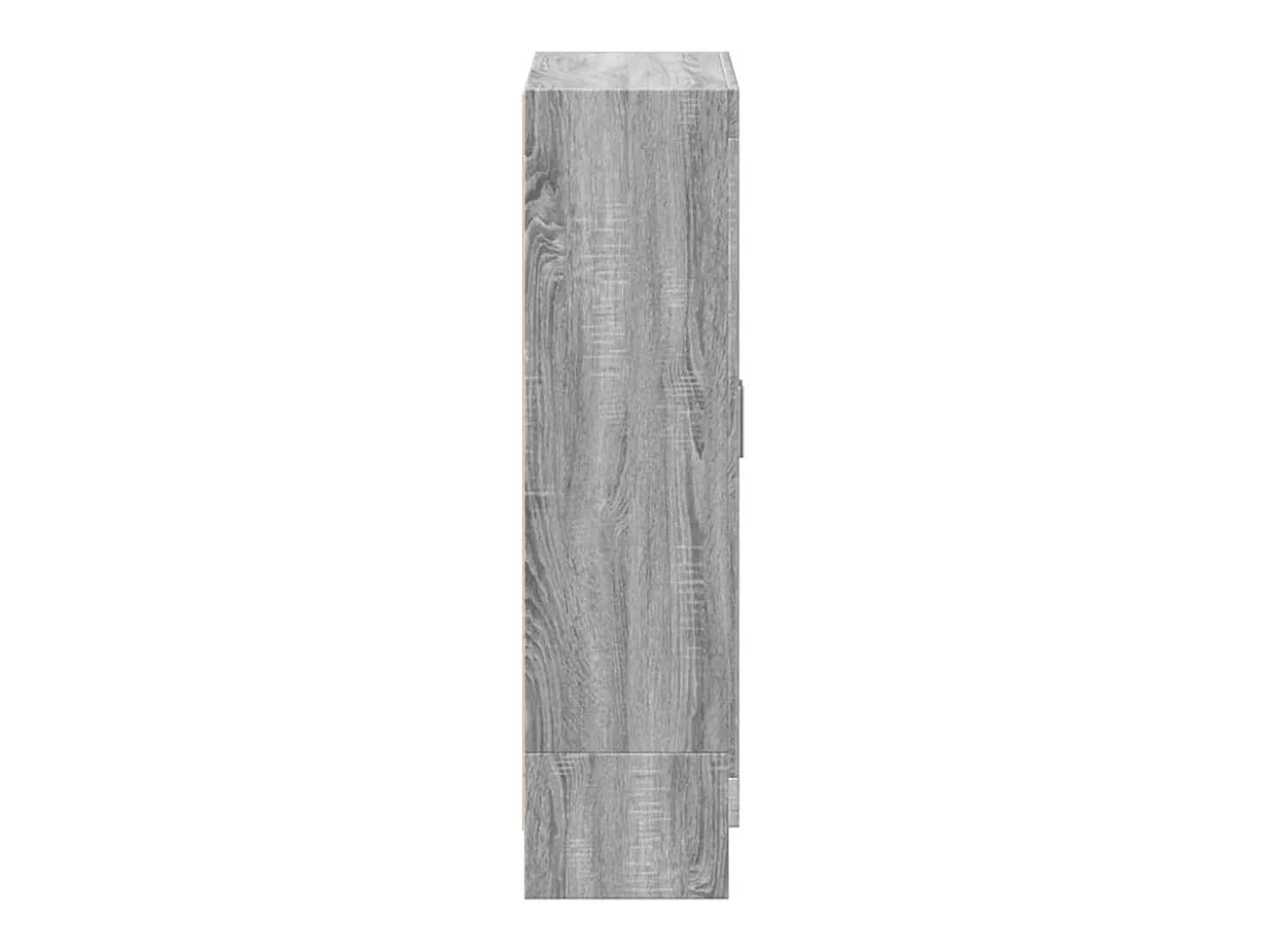 Armario de madera de ingeniería gris sonoma 82,5x30,5x115 cm