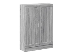Armario de madera de ingeniería gris sonoma 82,5x30,5x115 cm