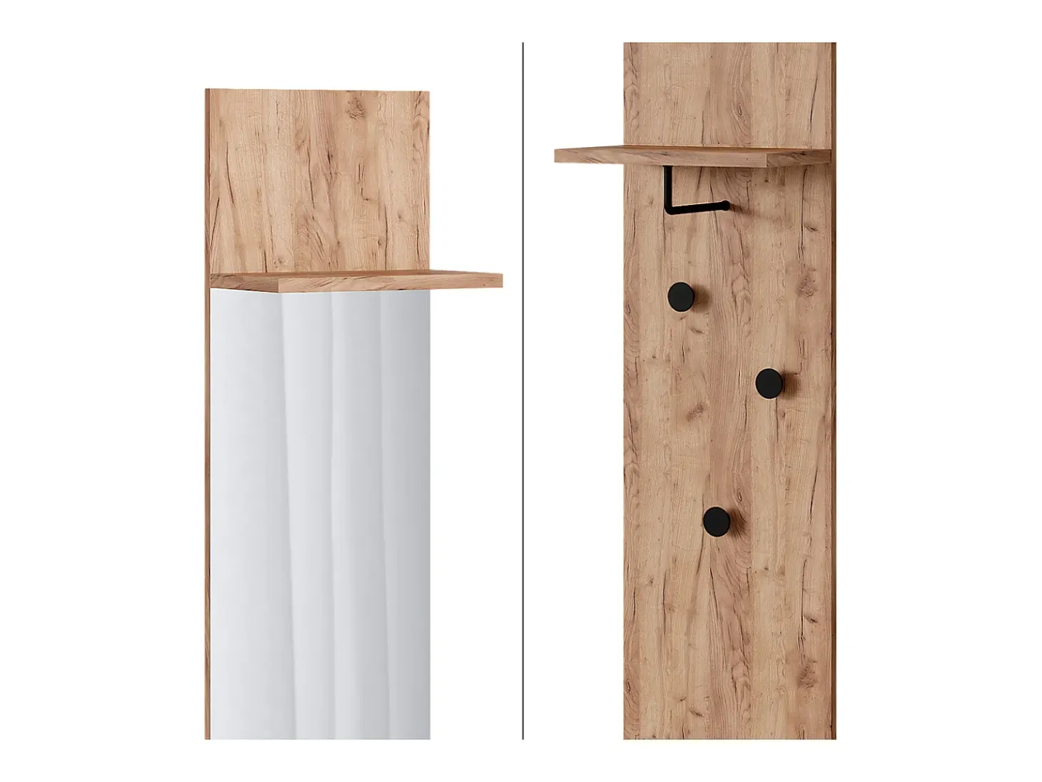 Armario de pared roble dorado 36x21.6x135 siri