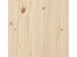 Armario de pared 2 uds madera maciza de pino 80x30x35 cm