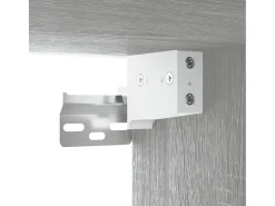 Armario de pared Sonoma gris 35x34x90 cm Madera de ingeniería