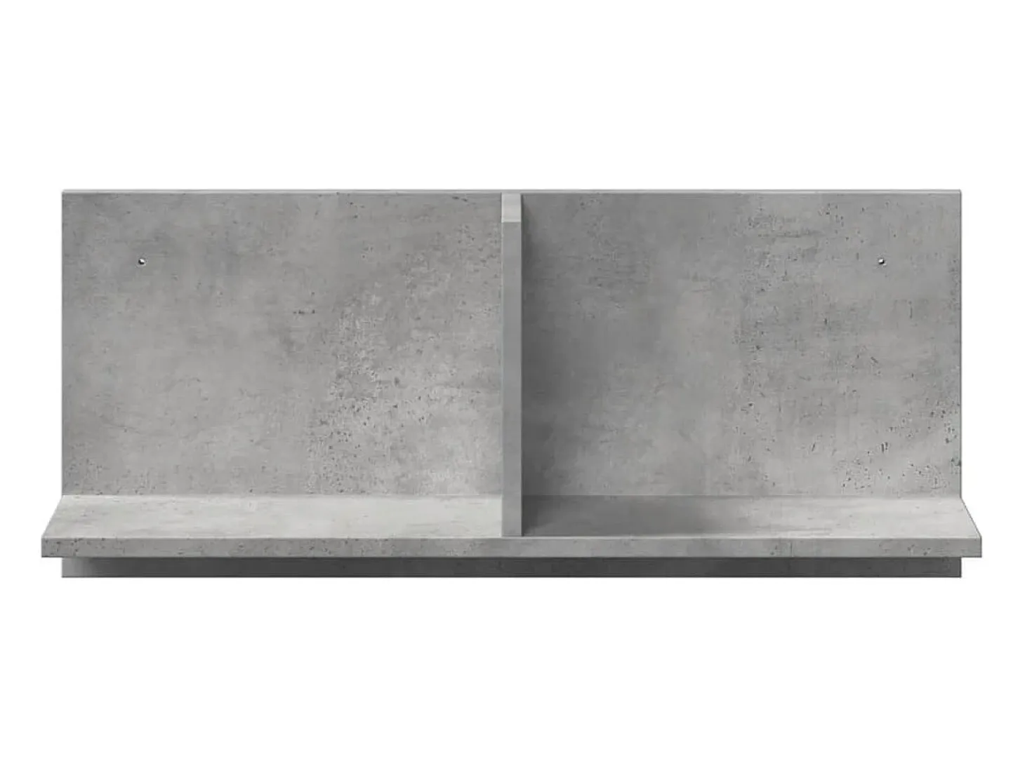 Armario de pared 70x16,5x30 cm gris hormigón madera de ingeniería