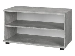 Armario de salón hormigón 70.8x35.3x38.9 berno