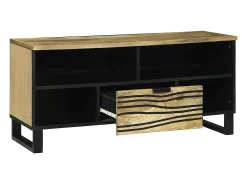 Armario de TV Marrón 105 x 33 x 46 cm madera maciza de mango