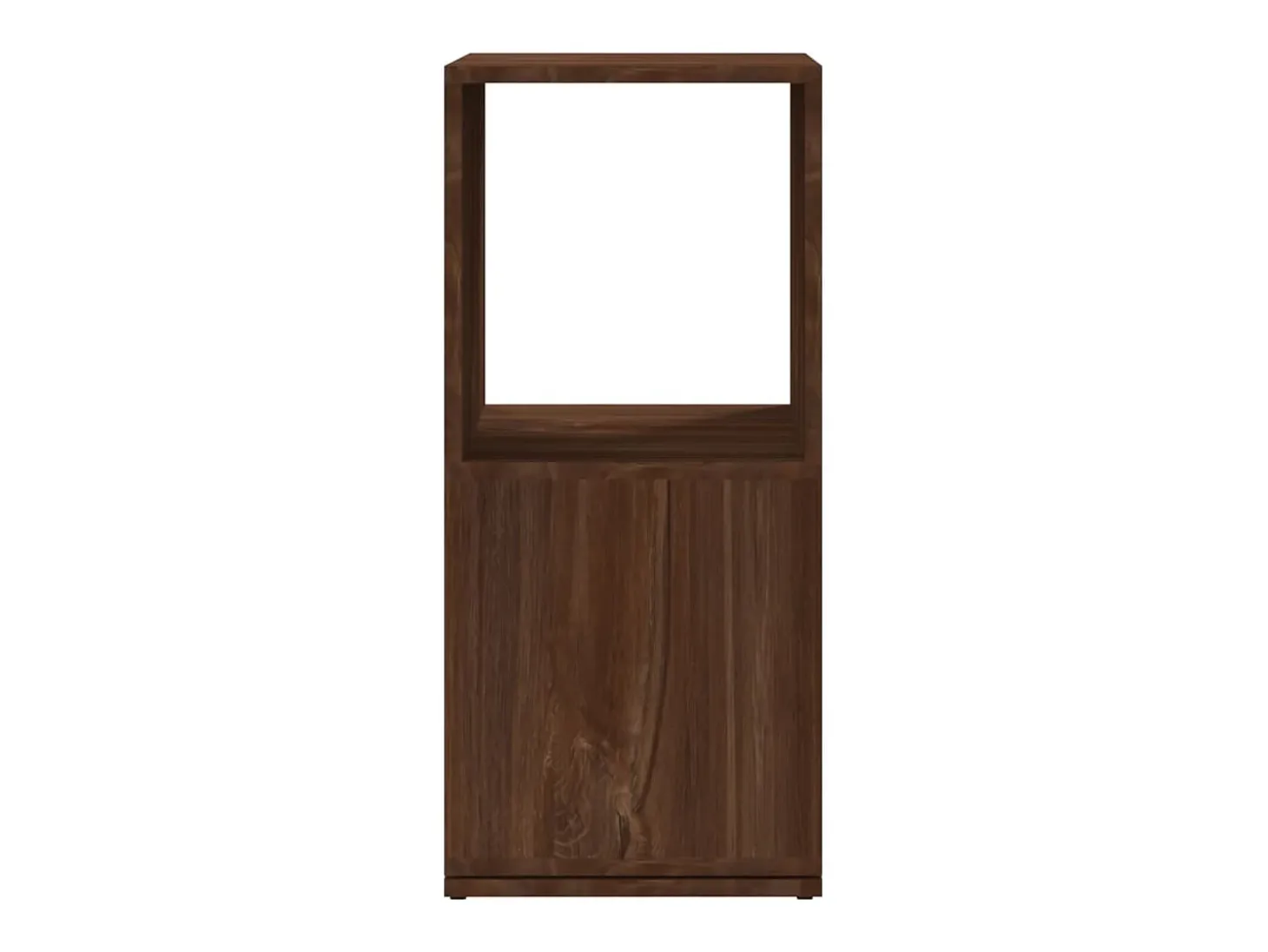 Armario giratorio aglomerado roble marrón 34,5x34,5x75,5 cm