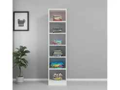 Armario Kale Raflı 190 blanco 45x190x52 cm