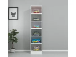 Armario Kale Raflı 190 blanco 45x190x52 cm
