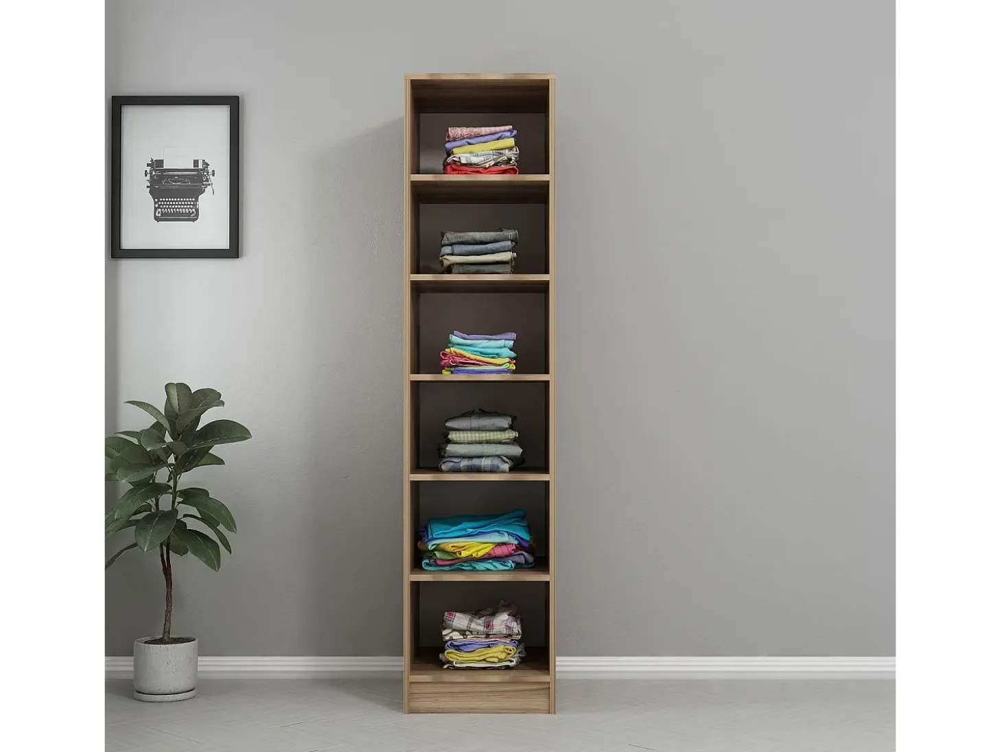 Armario Kale Raflı 190 dore 45x190x52 cm