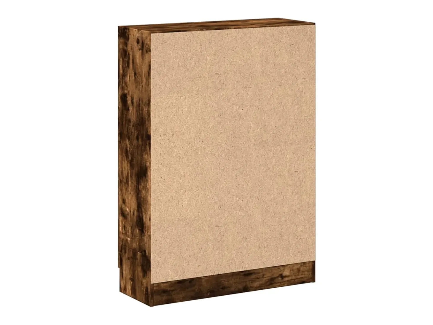 Armario libros madera de ingeniería roble humo 82,5x30,5x115 cm
