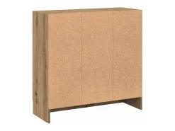Armario libros madera ingeniería roble artisan 82,5x30,5x80 cm