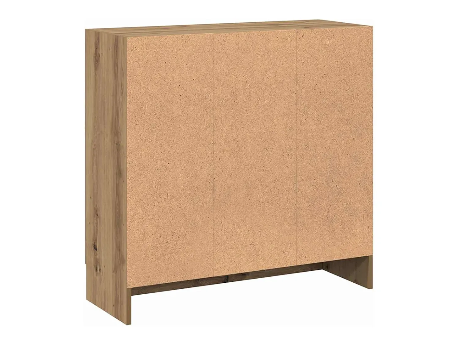 Armario libros madera ingeniería roble artisan 82,5x30,5x80 cm