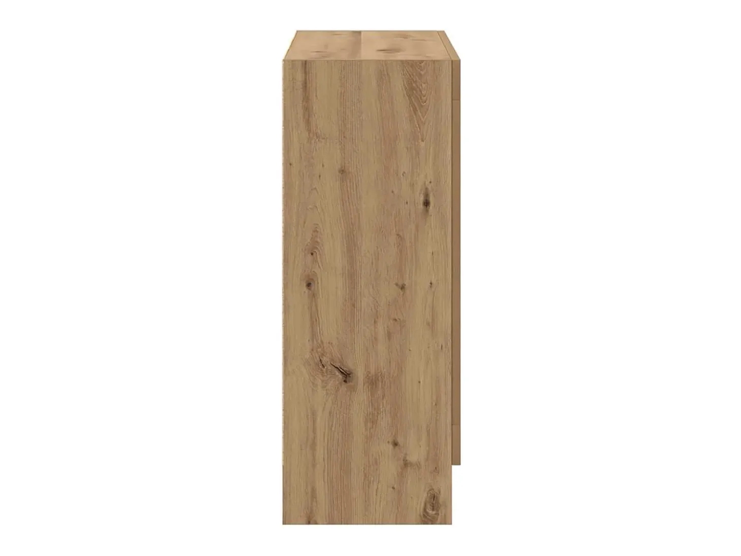 Armario libros madera ingeniería roble artisan 82,5x30,5x80 cm