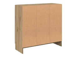 Armario libros madera ingeniería roble artisan 82,5x30,5x80 cm