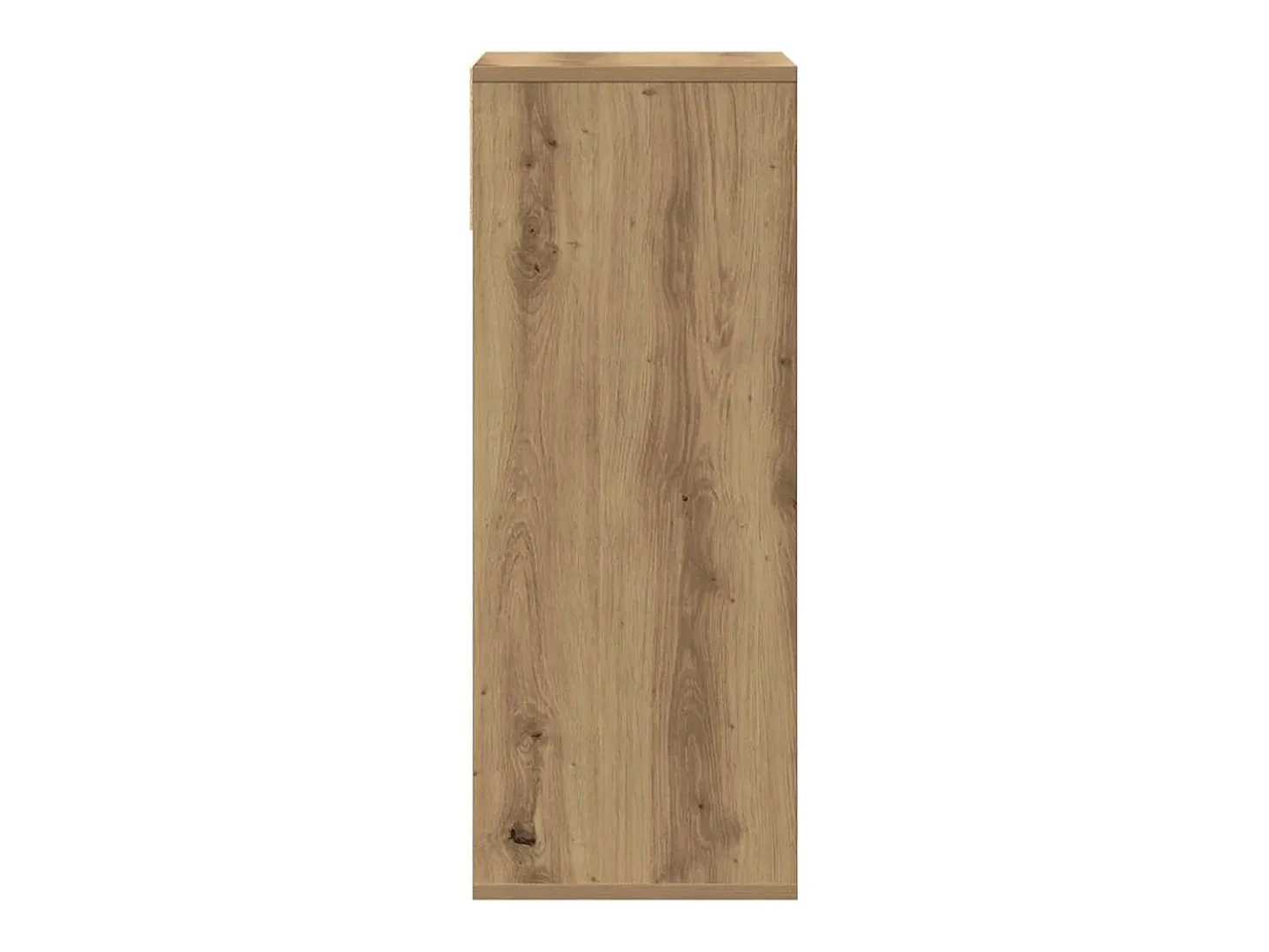 Armario libros madera ingeniería roble artisan 34x31x80 cm