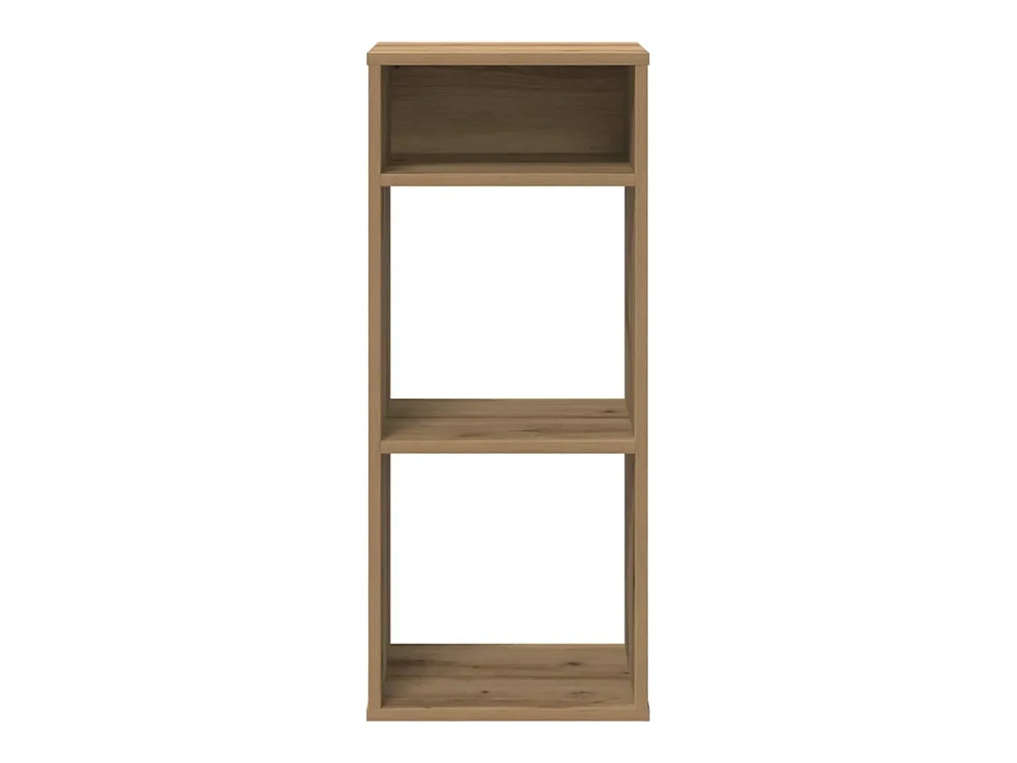 Armario libros madera ingeniería roble artisan 34x31x80 cm