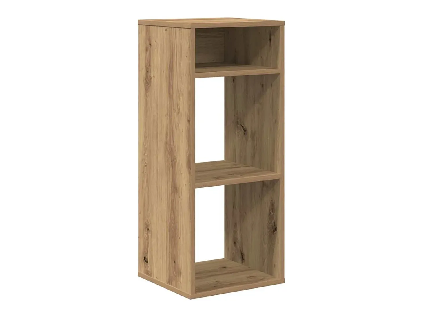 Armario libros madera ingeniería roble artisan 34x31x80 cm