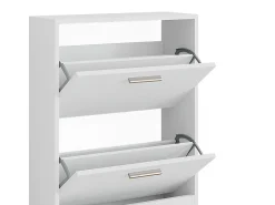 Armario para zapatos blanco 59x22x72.5 gizmo