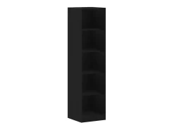 Armario Roble negro 50 x 50 x 200 cm Madera contrachapada