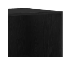 Armario Roble negro 50 x 50 x 200 cm Madera contrachapada
