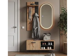 Armario roble wotan 100x38x100 amber