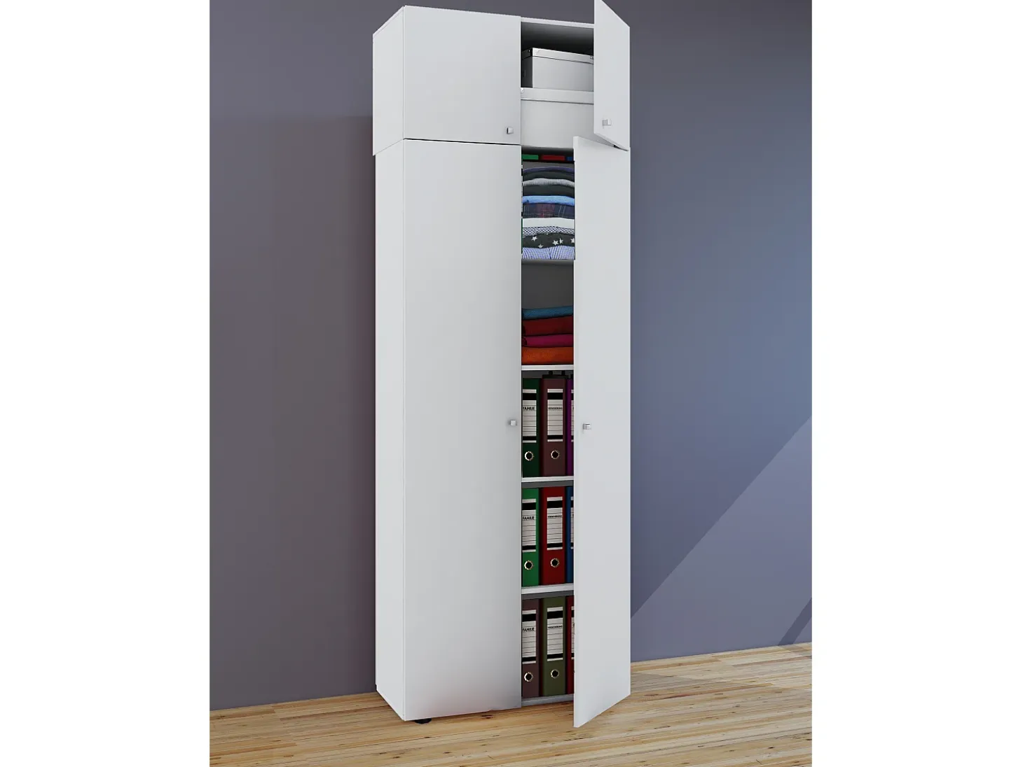 Armario Vandol Blanco AN. 70 x AL. 218 x P. 40 cm