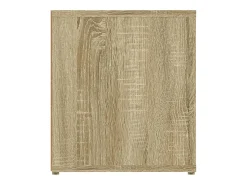 Arnaldo Mueble TV 2 uds madera contrachapada roble Sonoma 80x31,5x36 cm