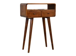 Artisan Furniture Mini consola de castaño
