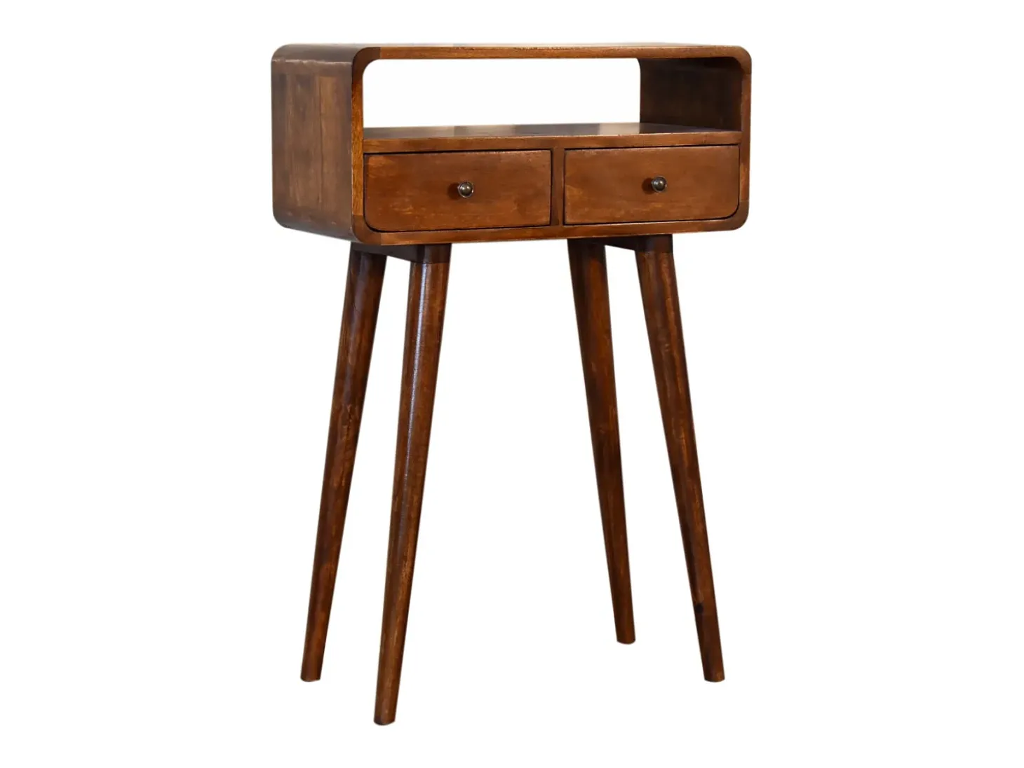Artisan Furniture Mini consola de castaño