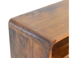 Artisan Furniture Mini consola de castaño