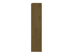 Aruna Estantería/divisor de espacios pino marrón miel 80x30x135,5 cm