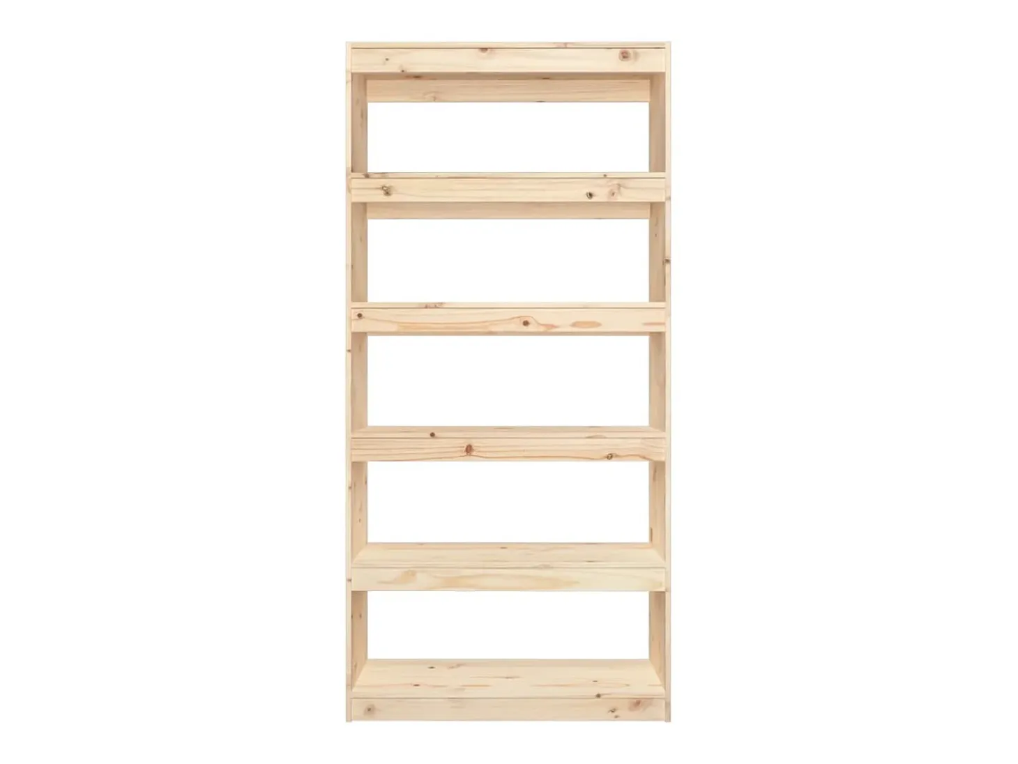 Aruna Estantería/divisor de espacios madera de pino 80x30x167,4 cm