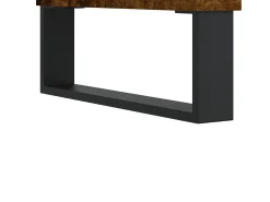 Astrid Helene Mueble de TV madera de ingeniería roble ahumado 150x30x50 cm