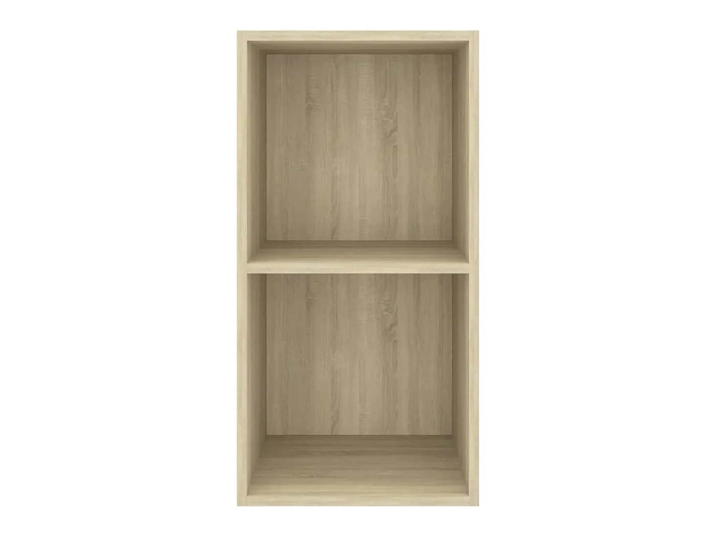 Aymee Mueble de pared para TV madera contrachapada roble 37x37x72 cm