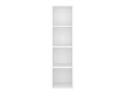 Aymee TV de pared con madera contrachapada blanco 37x37x142,5 cm