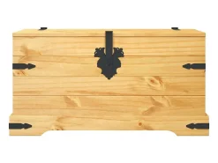 Baúl de almacenaje Corona Range de pino mexicano 91x49,5x47 cm