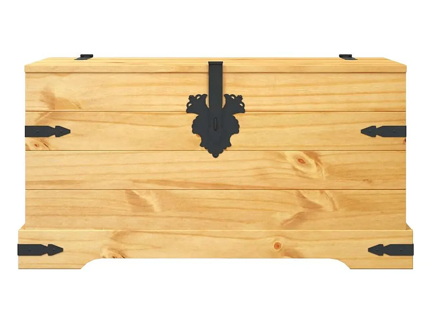 Baúl de almacenaje Corona Range de pino mexicano 91x49,5x47 cm